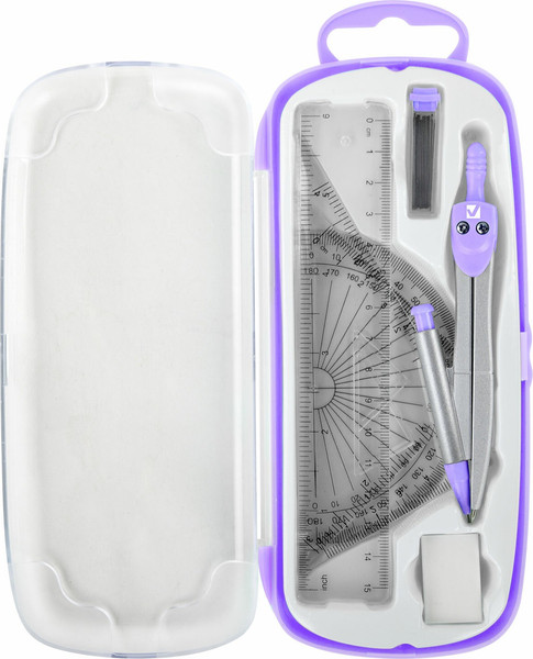 Изображение товара Готовальня Brauberg School Kit / 210713 (лавандовый)