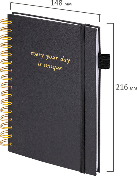 Изображение товара Тетрадь Brauberg Calipso / 116252 (80л, черный)