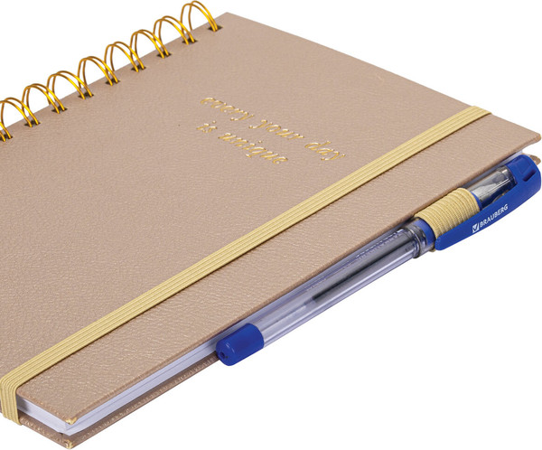 Изображение товара Тетрадь Brauberg Calipso / 116254 (80л, бежевый)