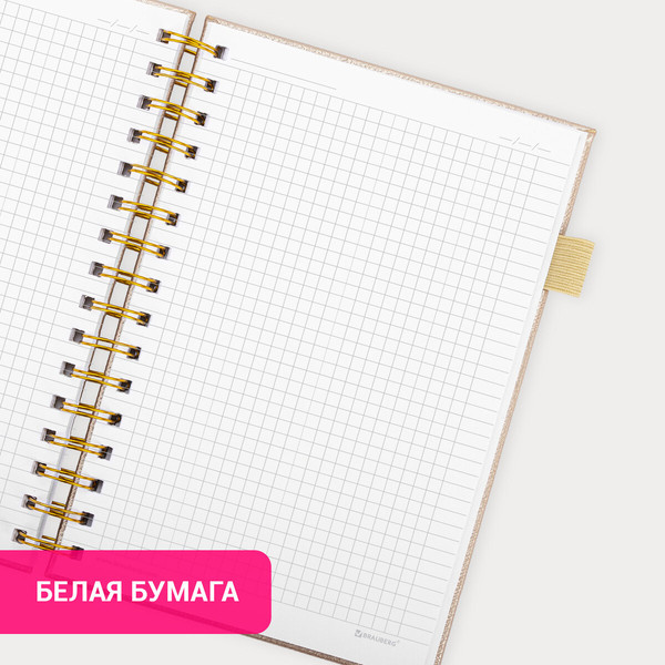 Изображение товара Тетрадь Brauberg Calipso / 116254 (80л, бежевый)