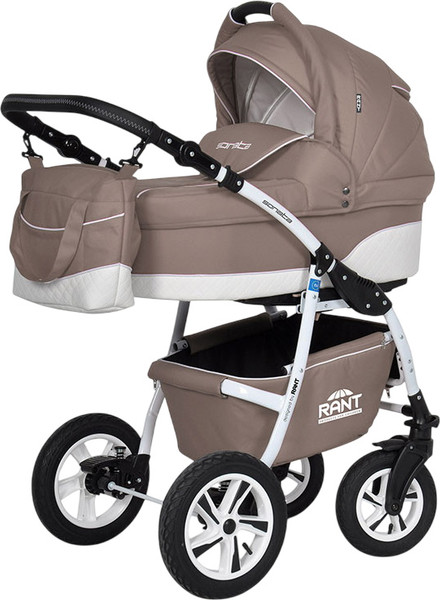 Изображение товара Детская универсальная коляска Rant Sonata 2 в 1 (04 бежевый/белый)