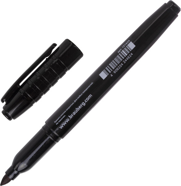 Изображение товара Маркер перманентный Brauberg 151629 (черный)