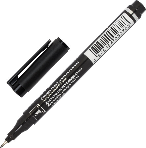 Изображение товара Маркер перманентный Brauberg Jet / 150507 (черный)