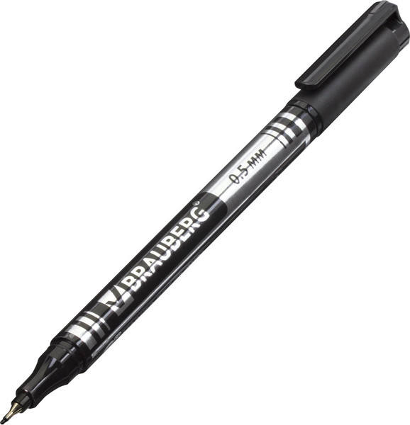 Изображение товара Маркер перманентный Brauberg Jet / 150507 (черный)