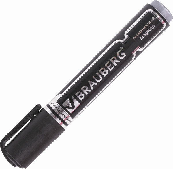 Маркер перманентный Brauberg Neo / 150480 (черный)