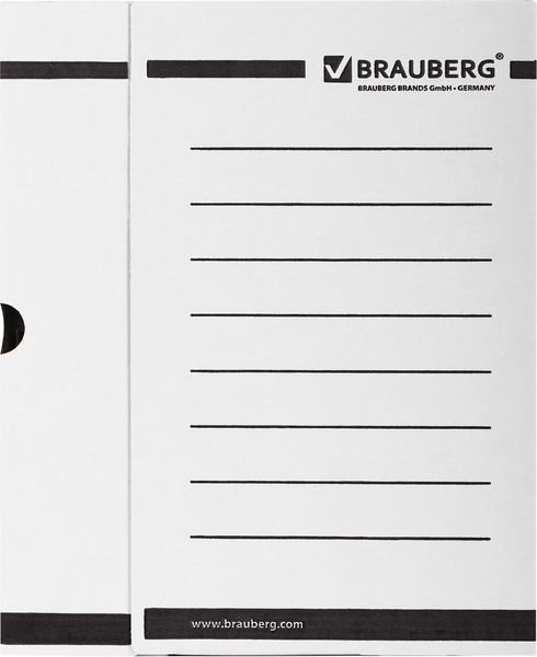 Изображение товара Коробка архивная Brauberg 124848 (белый)