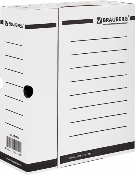 Изображение товара Коробка архивная Brauberg 124848 (белый)