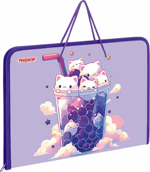 Изображение товара Папка для труда Пифагор Bubble Tea / 273387