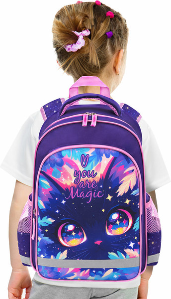 Изображение товара Школьный рюкзак Пифагор School. Magic Kitty / 273166