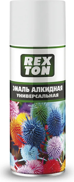 Изображение товара Эмаль Rexton Алкидная универсальная RT100.20 (520мл, белый глянцевый)