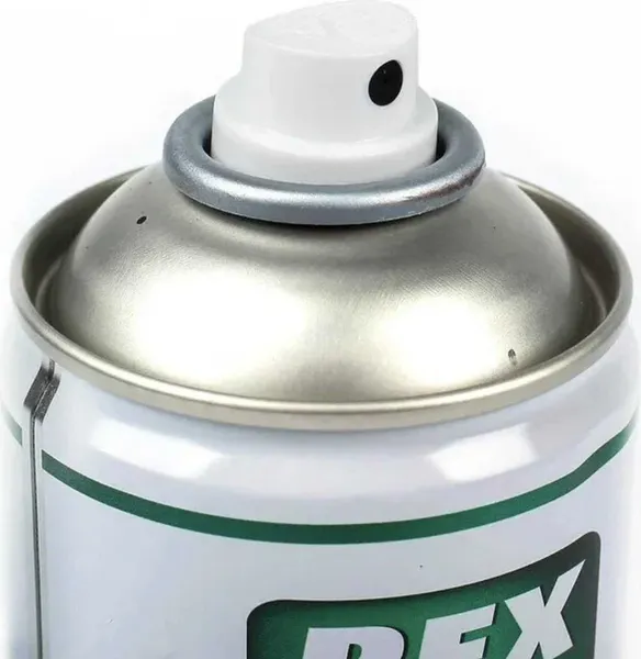 Изображение товара Эмаль Rexton Алкидная универсальная RT100.00 (520мл, черный глянцевый)