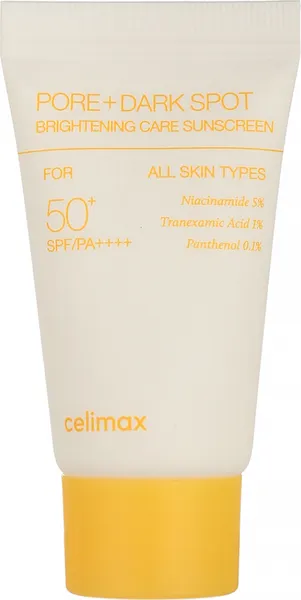 Крем солнцезащитный Celimax Pore+Dark Spot Brightening Care SPF50+PA++++ (10мл)