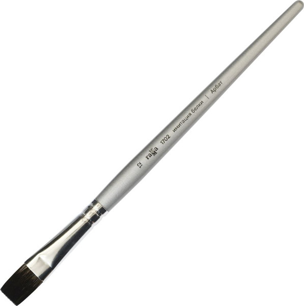 Изображение товара Кисть для рисования ГАММА Арбат. Синтетика имитация белки №12 / 1702012