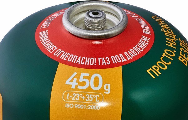 Изображение товара Газовый баллон туристический Tourist Standard TBR-450 (2шт)