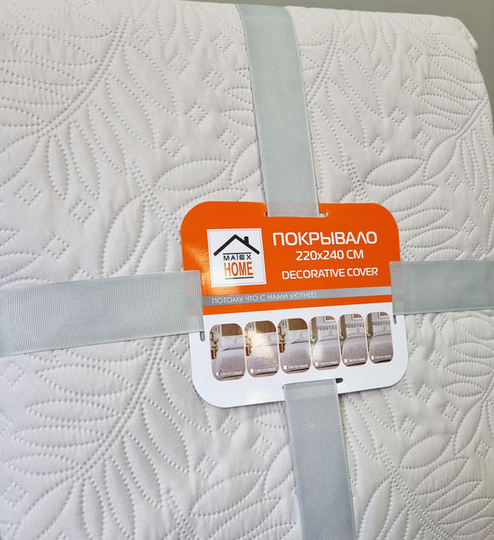 Изображение товара Покрывало MATEX Decorative Cover Rowanberry / 65-883 (светло-серый)