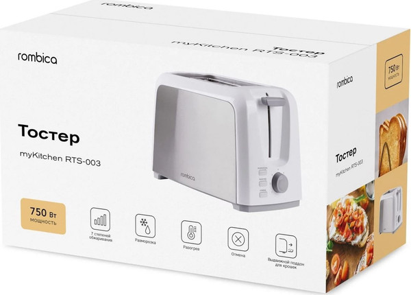 Изображение товара Тостер Rombica myKitchen RTS-003