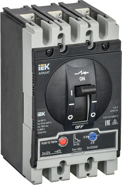 Изображение товара Выключатель автоматический IEK AR-MCCB-3S-035-0032A-ATUC