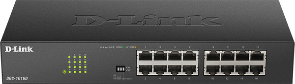 Изображение товара Коммутатор D-Link DGS-1016D/J1A