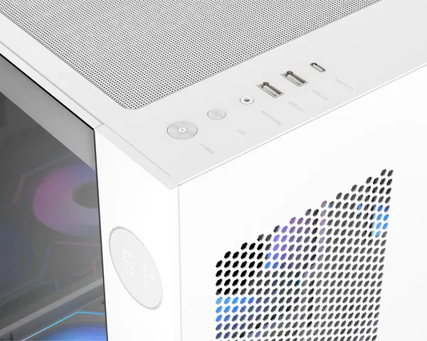 Изображение товара Корпус для компьютера Ocypus Iota C70 ARGB / Iota-C70-WHD600XX-GL (белый, без БП)