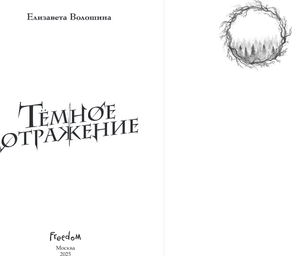 Изображение товара Художественная книга FreeDom Темное отражение, твердая обложка (Волошина Елизавета)