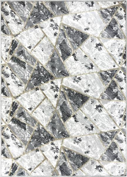Изображение товара Покрытие напольное тафтинговое Plato Hali Soft / 6031-GREY-BEIGE (0.5x0.8)