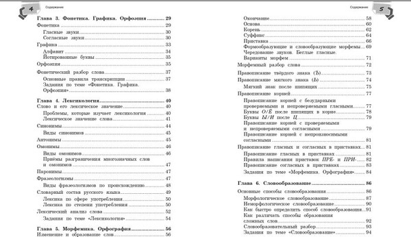 Изображение товара Учебное пособие Эксмо Справочник по русскому языку для 5-9 классов, твердая обложка (Маханова Елена)