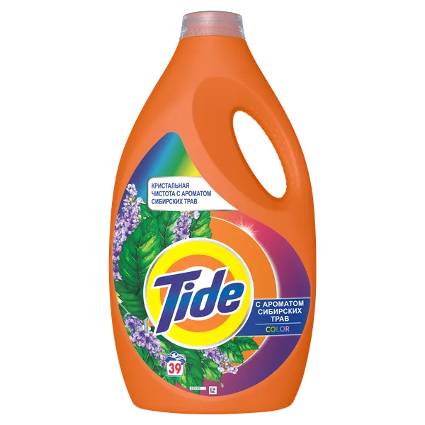 Изображение товара Гель для стирки Tide Color Сибирские травы (2.535л)