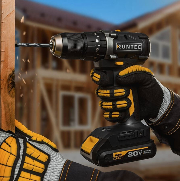 Изображение товара Аккумуляторная дрель-шуруповерт RUNTEC Pro RT-ID222