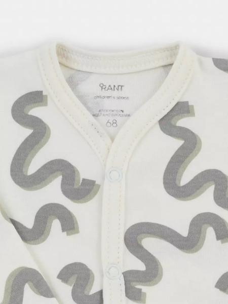 Изображение товара Набор боди для малышей Rant Hugs And Kisses С длинным рукавом / 6772-62 (2шт, Pink/Milk, р.62)