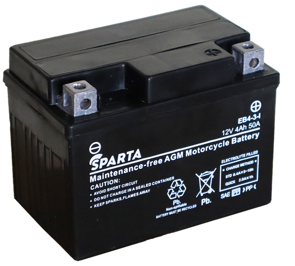 Изображение товара Мотоаккумулятор SPARTA EB4-3-I (4 А/ч)