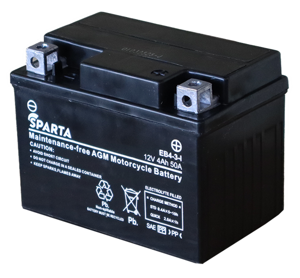Изображение товара Мотоаккумулятор SPARTA EB4-3-I (4 А/ч)
