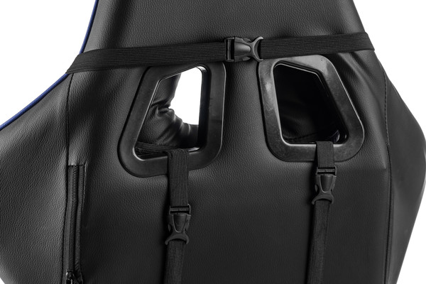 Изображение товара Кресло геймерское Mio Tesoro Winner 8051 (черный/синий)