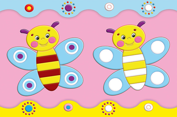 Изображение товара Набор наклеек Фламинго Развивающие наклейки. Павлин / 9785783333026