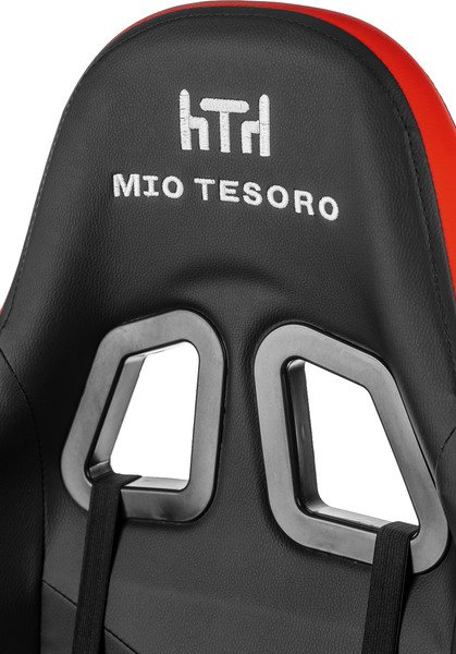 Изображение товара Кресло геймерское Mio Tesoro Норманн 8011 (черный/красный)