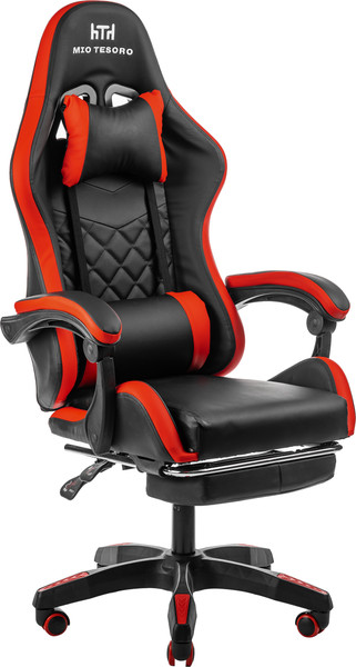 Изображение товара Кресло геймерское Mio Tesoro Норманн 8011 (черный/красный)