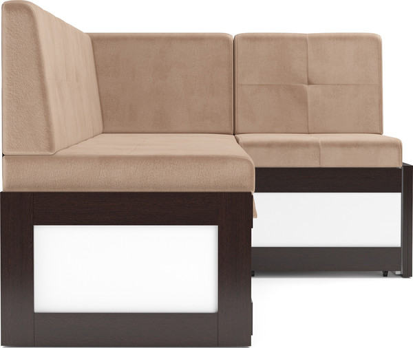 Изображение товара Уголок кухонный мягкий Mebel-Ars Нотис 211х82х135.5 см / M11-28-14 (кордрой бежевый)