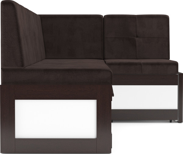 Изображение товара Уголок кухонный мягкий Mebel-Ars Нотис 211х82х135.5 см / M11-28-15 (кордрой коричневый)