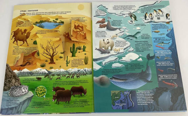 Изображение товара Энциклопедия Эксмо Планета Земля. Большая 3D-энциклопедия, твердая обложка