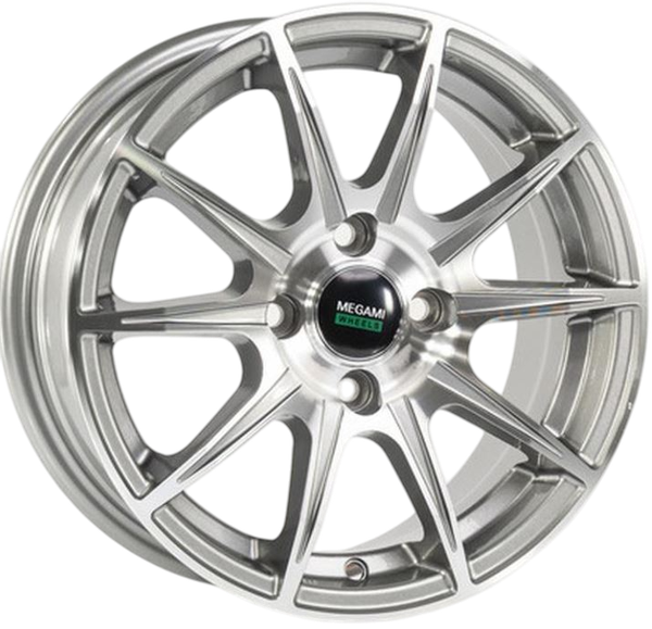 Изображение товара Литой диск Megami MGM-13 14x6" 4x100мм DIA 67.1мм ET 40мм GMF