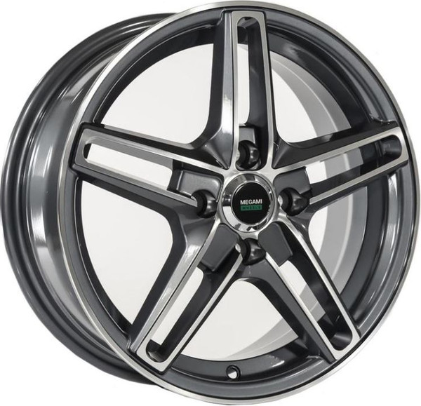 Изображение товара Литой диск Megami MGM-17 15x6" 4x100мм DIA 60.1мм ET 50мм GMF