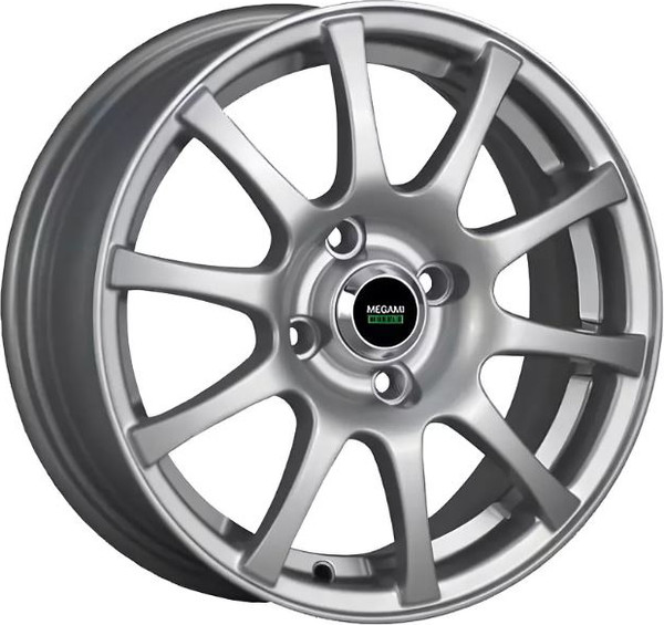 Изображение товара Литой диск Megami MGM-2 14x5.5" 4x100мм DIA 67.1мм ET 43мм GMF