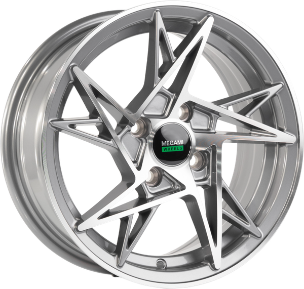 Изображение товара Литой диск Megami MGM-25 14x6" 4x98мм DIA 58.6мм ET 35мм GMF