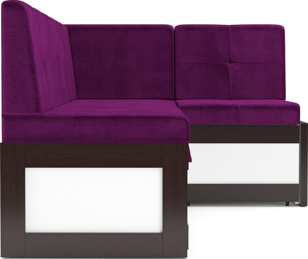 Изображение товара Уголок кухонный мягкий Mebel-Ars Нотис 191х82х116 см / M11-27-18 (фиолет)