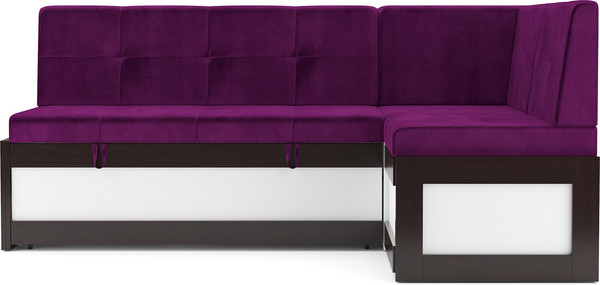 Изображение товара Уголок кухонный мягкий Mebel-Ars Нотис 191х82х116 см / M11-27-18 (фиолет)