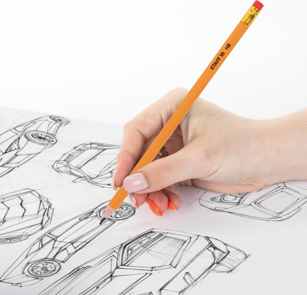 Изображение товара Набор простых карандашей Staff BLP-YLW / 181942 (50шт)