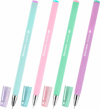 Изображение товара Набор гелевых ручек Brauberg 144248 (8шт, черный)