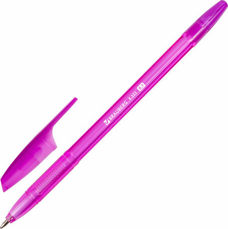 Изображение товара Набор шариковых ручек Brauberg X-333 Neon / 144250 (13шт, синий)