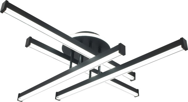 Изображение товара Потолочный светильник Mirastyle XL-60332/4L+1 BK