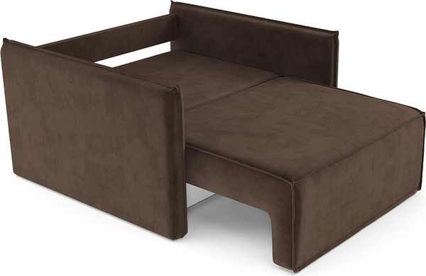 Изображение товара Кресло-кровать Mebel-Ars Хайтон / M3-22-7 (велюр молочный шоколад НВ-178/13)