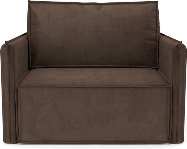 Изображение товара Кресло-кровать Mebel-Ars Хайтон / M3-22-7 (велюр молочный шоколад НВ-178/13)